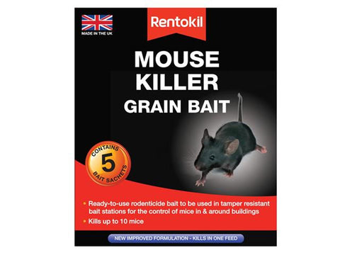 RENTOKIL MOUSE KILLER GRAIN BAIT - Flying Dutchman Stores