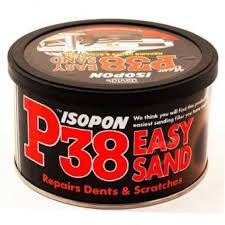 UPO UPOP38S P38 Easy Sanding Body Filler 250ml Tin - Flying Dutchman Stores