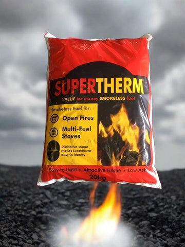 1 Bag Supertherm smokeless coal - Flying Dutchman Stores