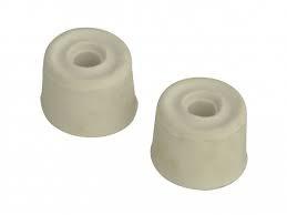 Securit Door Stops White (2) 30mm - Flying Dutchman Stores