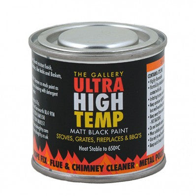 BLACK PAINT (MATT) HIGH TEMPERATURE - Flying Dutchman Stores