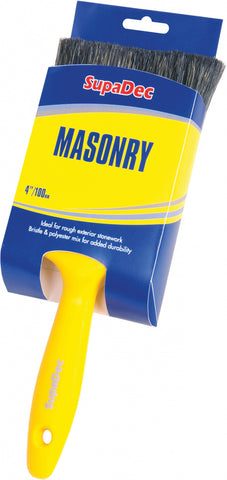 SupaDec Masonry Brush 4"/100mm - Flying Dutchman Stores