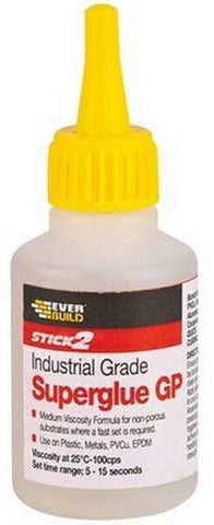 Everbuild Stick2 Industrial Grade GP Superglue - Flying Dutchman Stores